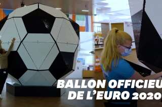 Pour l’Euro 2021, ils construisent le plus grand ballon du monde en Lego