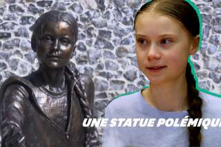 Cette statue de Greta Thunberg à l’université de Winchester ne fait pas l'unanimité
