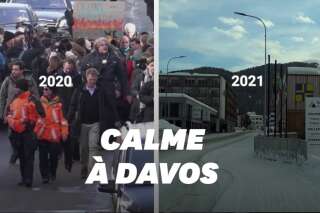 Covid-19: Davos calme comme jamais pendant le Forum économique mondial