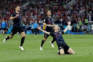 Coupe du monde 2018: la Fifa enquête sur les célébrations pro-ukrainiennes du défenseur croate Domagoj Vida