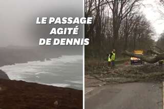 Les images de la tempête Dennis, dévastatrice au Royaume-Uni
