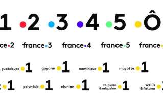 France Télévisions a déposé ces nouveaux logos pour ses chaînes