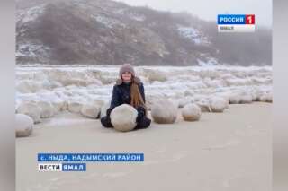 Des boules de neige géantes, de la taille d'un ballon de basket, sont apparues en Sibérie