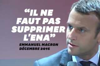 Quand Emmanuel Macron défendait l'ENA