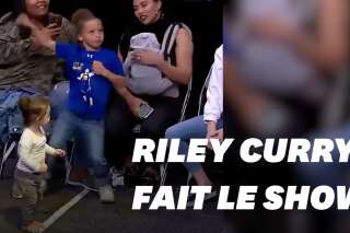 Riley Curry vole encore la vedette à son père Stephen Curry