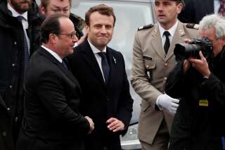 Hollande et Macron ensemble pour la Journée du souvenir de l'esclavage