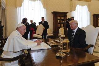 Lors de sa rencontre avec le pape François, Donald Trump avait beaucoup de choses à se faire pardonner