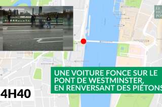 Attentat de Londres devant le Parlement: le déroulé en images de l'attaque