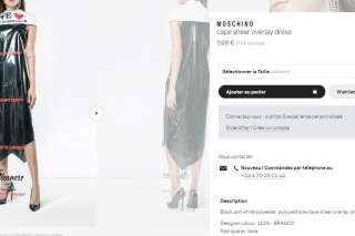 Moschino vend une robe 