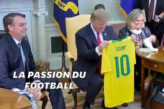 Donald Trump et Jair Bolsonaro sont d’accord sur tout, même sur le football