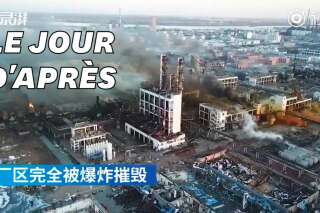 Après l’explosion d’une usine chimique en Chine, les images de désolation