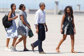 Barack Obama et sa famille en vacances dans le Gard