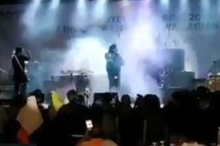 En Indonésie, le tsunami a déferlé sur un concert en plein air et décimé un groupe pop