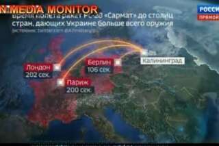 Ukraine: à la télévision russe, 3e Guerre mondiale et arme nucléaire évoqués sans complexes