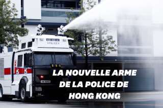 Hong Kong: la nouvelle arme de la police pour contenir les manifestants