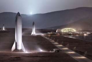 Elon Musk partage des photos de sa future base sur Mars
