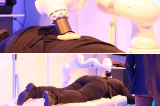 Pour réduire les problèmes de dos au travail, un robot masseur
