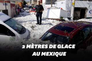 Mexique: une tempête de grêle à Guadalajara recouvre la ville de deux mètres de glace