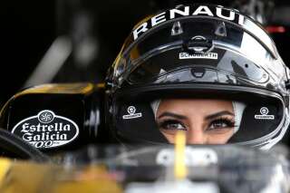 Grand Prix du Castellet: au volant d'une F1, Aseel Al-Hamad, pilote saoudienne fête le droit de conduire dans son pays