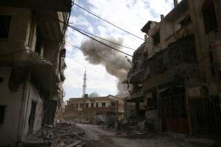 La Ghouta orientale, dernière poche rebelle près de Damas, qui vit l'enfer des bombes de Bachar al-Assad