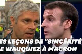 Laurent Wauquiez, loin de se priver de la com' qu'il reproche à Macron