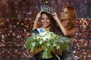 Vaimalama Chaves, miss Tahiti, élue Miss France 2019