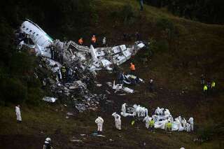 Un avion transportant l'équipe brésilienne de football Chapecoense s'est écrasé en Colombie