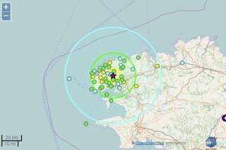 Un séisme de magnitude 3,9 ressenti près de Brest dans le Finistère