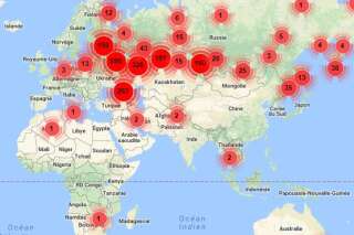 Élection présidentielle en Russie: la carte des milliers de fraudes constatées lors du vote