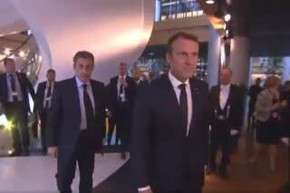 Emmanuel Macron et Nicolas Sarkozy ont assisté ensemble à l'hommage rendu à Helmut Kohl