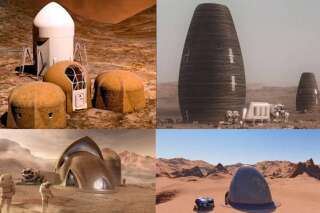 Les maisons sur Mars de la Nasa pourraient ressembler à ça