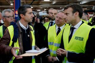Macron retrouve Ruffin chez Whirlpool pour un troisième face-à-face