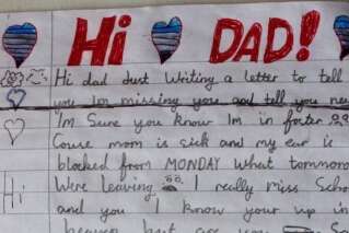 Aidez-le à retrouver l'enfant qui a écrit une lettre bouleversante à son père défunt