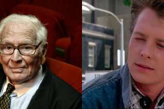 Après la mort de Pierre Cardin, pourquoi tout le monde pense à Marty McFly