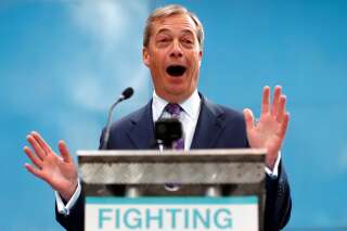 Le parti du Brexit de Nigel Farage en tête d'un sondage au Royaume-Uni
