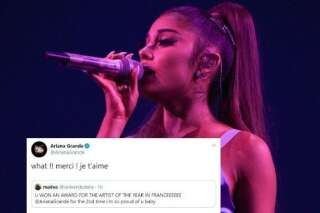 Absente des NRJ Music Awards 2019, Ariana Grande apprend sa victoire sur Twitter
