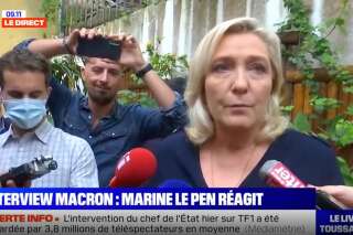 Marine Le Pen répond au 