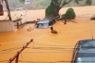 Sierra Leone: les images dramatiques des inondations qui ont fait plus de 300 morts à Freetown