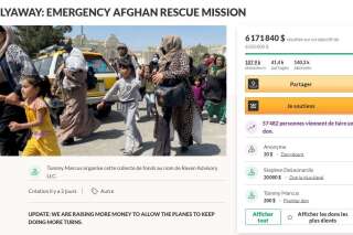 Afghanistan: Un appel au don pour l'évacuation de civils recueille 6 millions de dollars en deux jours