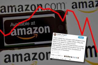 Ce tweet de Donald Trump sur Amazon n'a vraiment pas plu à la bourse