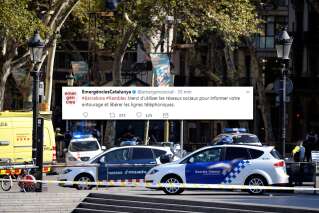 Attentat des Ramblas: Barcelone recommande d'utiliser les réseaux sociaux pour ne pas encombrer les lignes téléphoniques