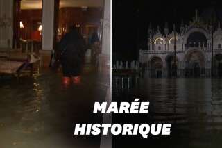 Venise submergée par la marée, les images des inondations