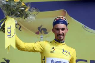 Tour de France: Julian Alaphilippe remporte la 3e étape et prend le maillot jaune