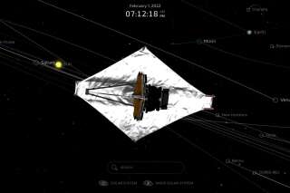 Ce site de la Nasa permet de suivre le télescope James Webb dans l'espace en temps réel