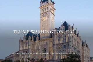 Ce restaurant du Trump International Hotel de Washington a reçu une étoile au guide Michelin