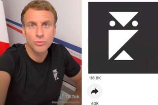 Le t-shirt d'Emmanuel Macron sur TikTok suscite les théories les plus folles