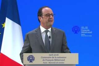 François Hollande rend-il hommage à François Mitterrand ou parle-t-il de lui?