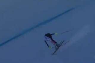 L'incroyable acrobatie de Maxence Muzaton aux Mondiaux de ski alpin
