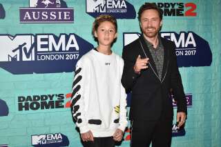 Aux MTV EMAs, David Guetta était accompagné de son fils sur le tapis rouge