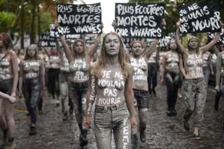 Contre les féminicides, l'impressionnante mobilisation des Femen